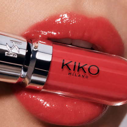 Tono 15  – Rojo Tenue | 3D Hydra Lipgloss Kiko Milano