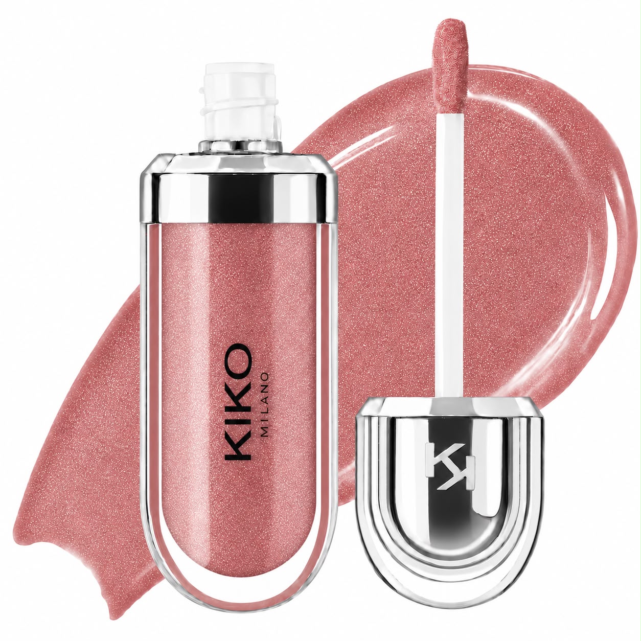 Tono 35 Rosa Malva | 3D Hydra Lipgloss Kiko Milano