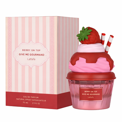LATTAFA BERRY ON TOP GIVE ME GOURMAND 75ML