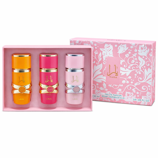 LATTAFA SET COLLECTION MINI YARA 3X 30ML
