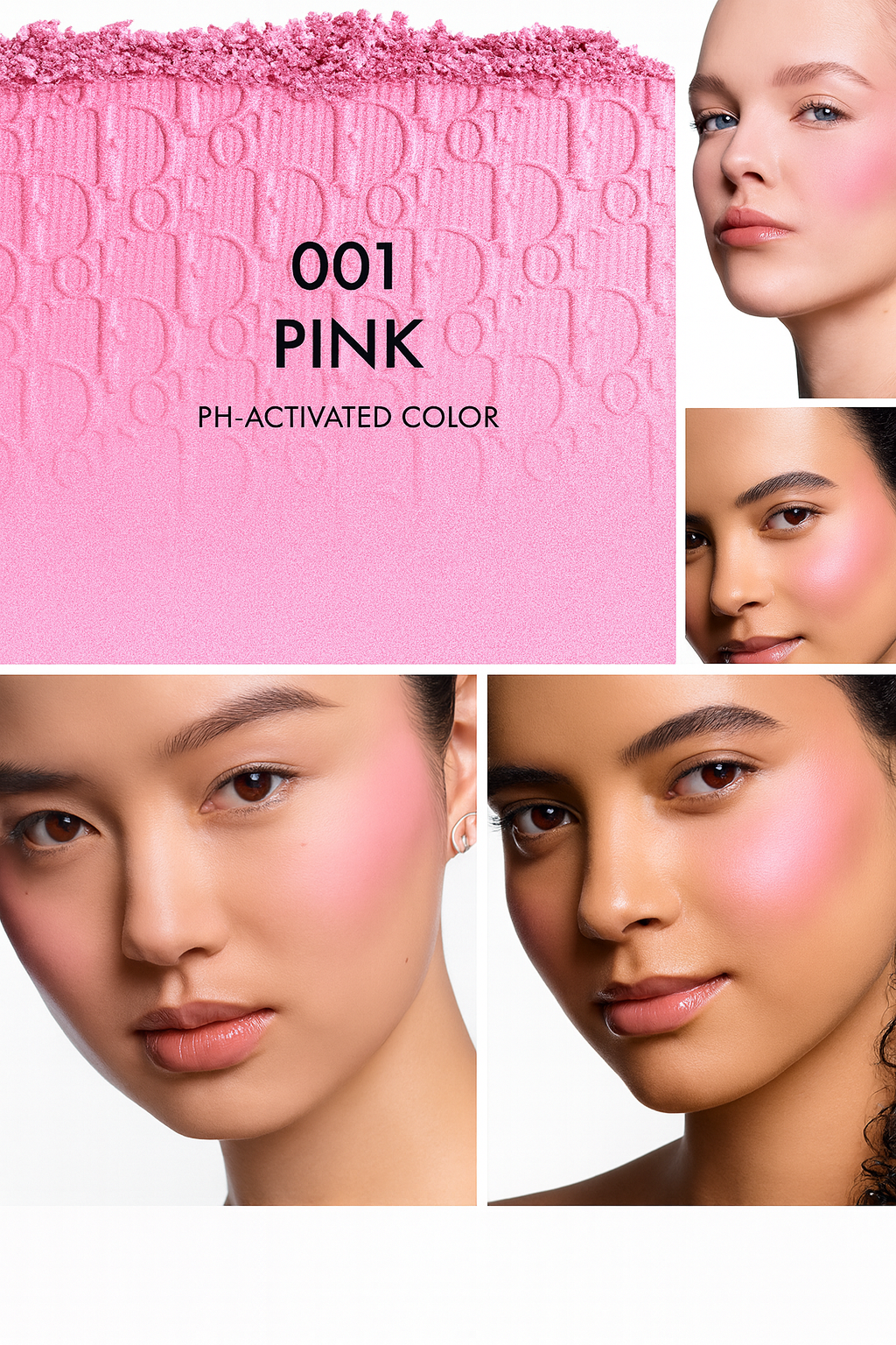 RUBOR DIOR ROSY GLOW  001 PINK