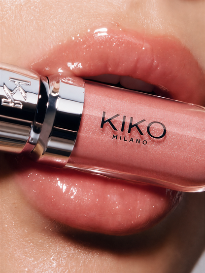 Tono 19  – Terracota Cobrizo | 3D Hydra Lipgloss Kiko Milano