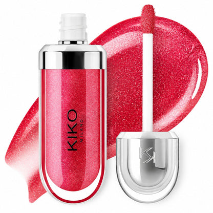 Tono 10  – Rojo Frambuesa| 3D Hydra Lipgloss Kiko Milano