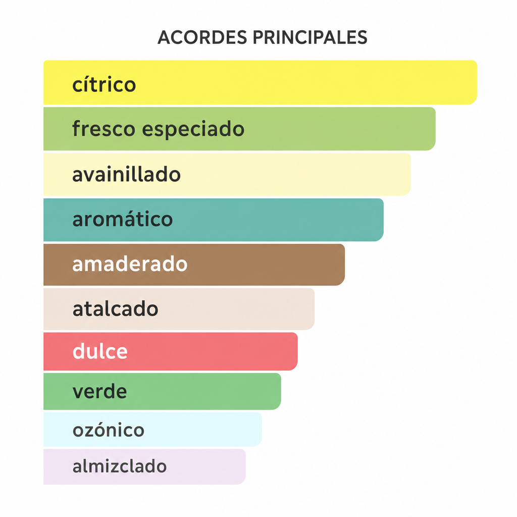 KHAMRAH WAHA 100 ML - Escala de notas olfativas