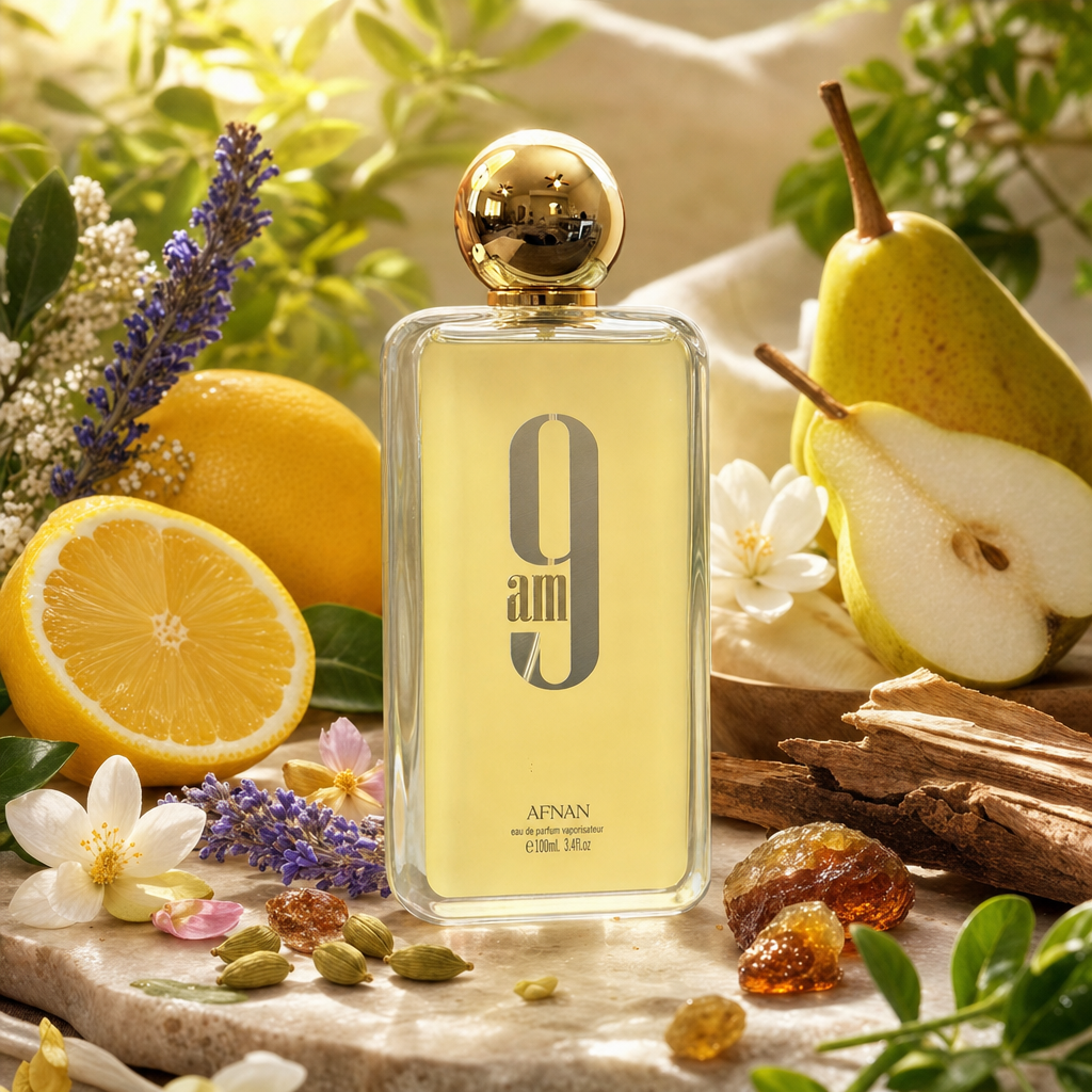 Afnan 9am Para Dama Eau De Parfum 100ml - Notas visuales